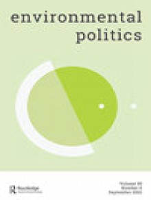 Environmental Politics期刊