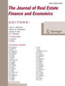 Journal Of Real Estate Finance And Economics期刊