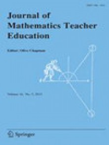 Journal Of Mathematics Teacher Education期刊