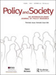 Policy And Society期刊