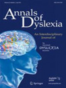 Annals Of Dyslexia期刊