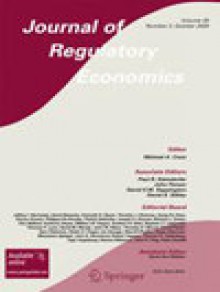 Journal Of Regulatory Economics期刊