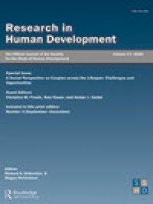 Research In Human Development期刊