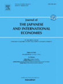 Journal Of The Japanese And International Economies期刊