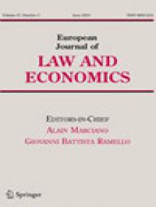 European Journal Of Law And Economics期刊