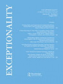 Exceptionality期刊