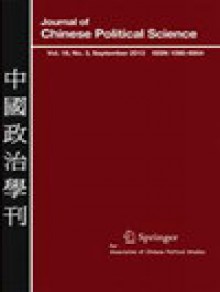 Journal Of Chinese Political Science期刊