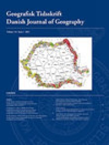 Geografisk Tidsskrift-danish Journal Of Geography期刊