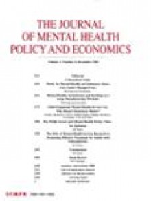 Journal Of Mental Health Policy And Economics期刊