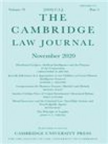 Cambridge Law Journal期刊