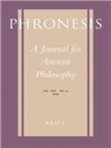 Phronesis-a Journal For Ancient Philosophy期刊