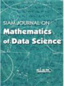 Siam Journal On Mathematics Of Data Science期刊