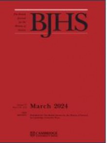 British Journal For The History Of Science期刊