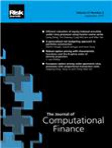 Journal Of Computational Finance期刊