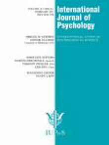 International Journal Of Psychology期刊