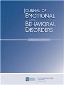 Journal Of Emotional And Behavioral Disorders期刊