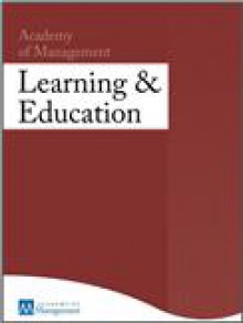 Academy Of Management Learning & Education期刊