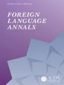 Foreign Language Annals期刊