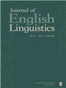 Journal Of English Linguistics期刊