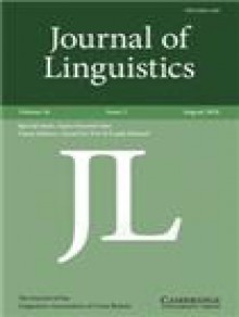 Journal Of Linguistics期刊