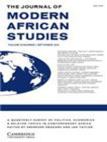 Journal Of Modern African Studies期刊