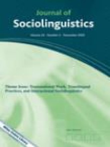 Journal Of Sociolinguistics期刊