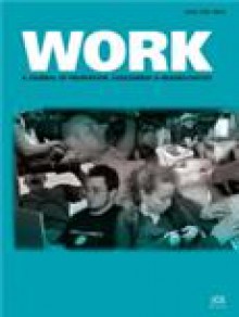 Work-a Journal Of Prevention Assessment & Rehabilitation期刊