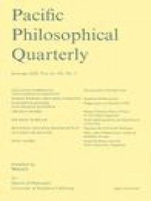 Pacific Philosophical Quarterly期刊