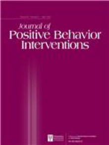 Journal Of Positive Behavior Interventions期刊