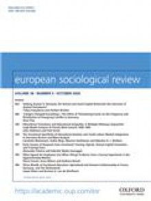 European Sociological Review