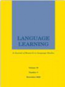 Language Learning期刊