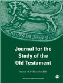 Journal For The Study Of The Old Testament期刊