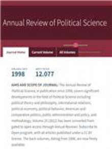 Annual Review Of Political Science期刊