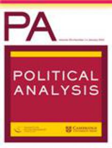 Political Analysis期刊