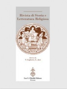 Rivista Di Storia E Letteratura Religiosa期刊