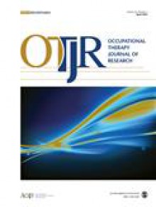 Otjr-occupational Therapy Journal Of Research期刊