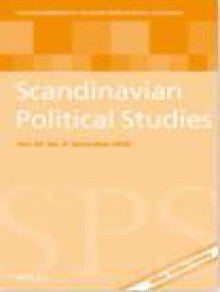 Scandinavian Political Studies期刊