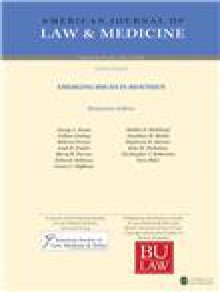 American Journal Of Law & Medicine期刊