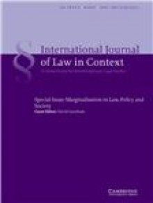 International Journal Of Law In Context期刊