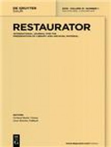 Restaurator-international Journal For The Preservation Of Library And Archival M期刊