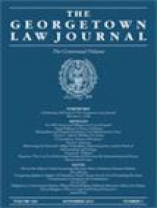 Georgetown Law Journal期刊