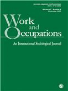 Work And Occupations期刊