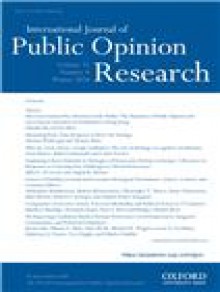 International Journal Of Public Opinion Research期刊