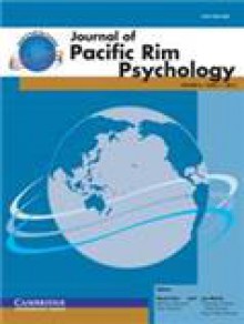 Journal Of Pacific Rim Psychology期刊