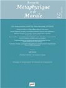 Revue De Metaphysique Et De Morale期刊