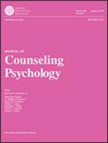 Journal Of Counseling Psychology期刊