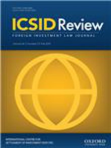 Icsid Review-foreign Investment Law Journal期刊