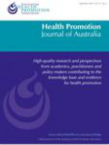 Health Promotion Journal Of Australia期刊