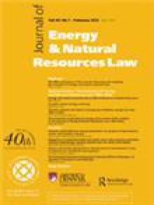 Journal Of Energy & Natural Resources Law期刊