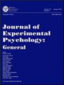 Journal Of Experimental Psychology-general期刊